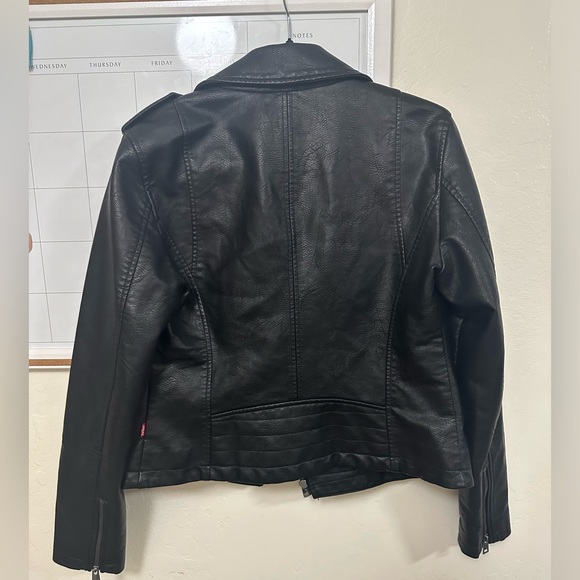 COPY - Levi Faux Leather Jacket - Picture 3 of 3